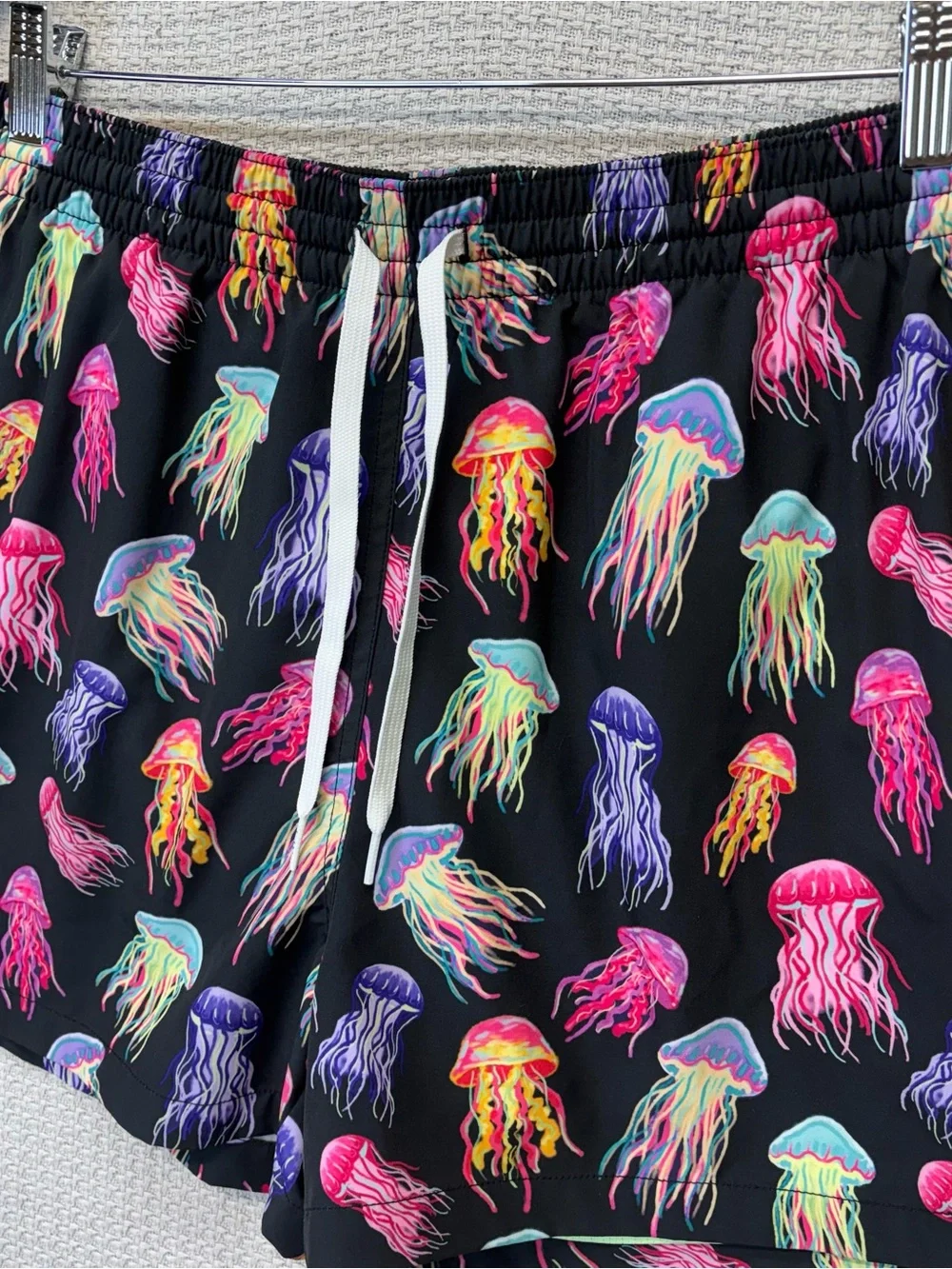 Lot Of 2 Chubbies Swim Trunks XXL Colorful Tropical Jellyfish Beach Floral EUC